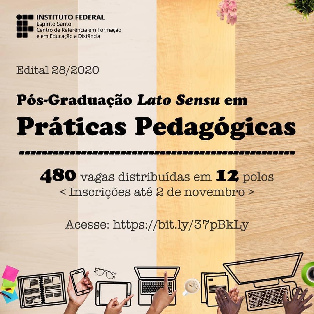pos graduação praticas pedagógicas
