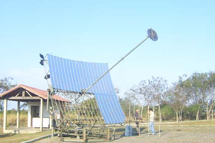 refletor termosolar SITE