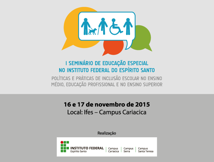 I Seminário de Educação Especial 2015