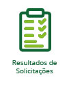 área do aluno resultados de solicitacoes